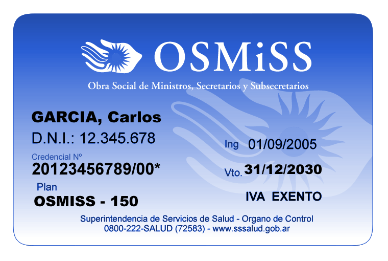 credencial plan osmiss-150