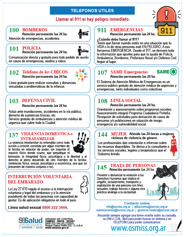 telefonos utiles